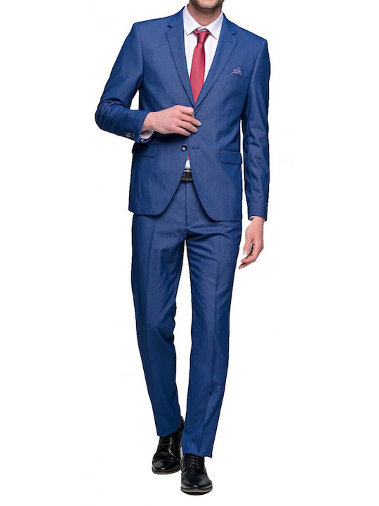 Antonio Mirro -jsp-24562 - Blue - Suit - blue