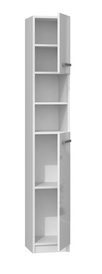 Topeshop Marbela Στήλη Μπάνιου Δαπέδου Μ32xΒ30xΥ183cm Λευκή