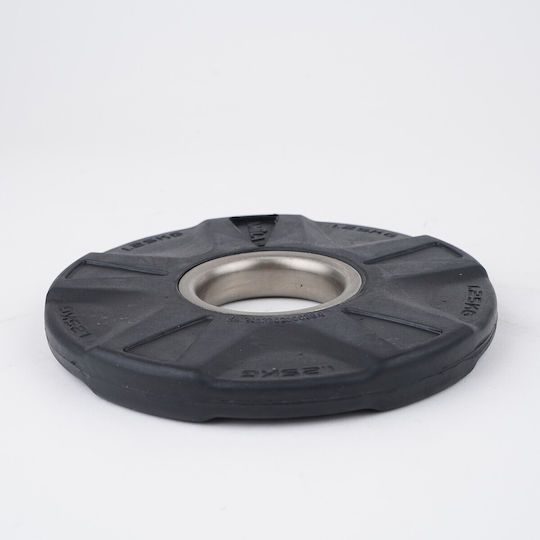 AMILA Set of Plates Olympic Type Rubber 1 x 1.25kg Φ50mm with Handles
