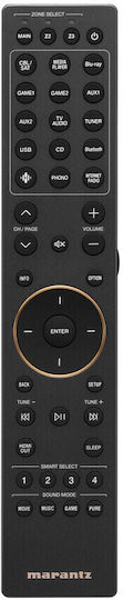 Marantz AV10 Heimkino-Radioverstärker 4K/8K 15.4 Kanäle mit HDR und Dolby Atmos Schwarz