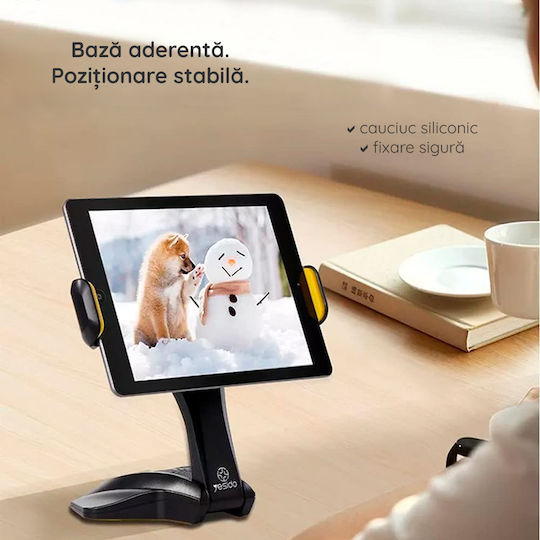 Yesido C21 Βάση Tablet Γραφείου έως 10" σε Μαύρο χρώμα