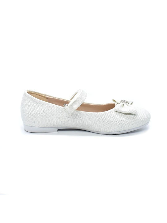 Bibelot anatomical children's ballerinas White/Glitter 4203-01