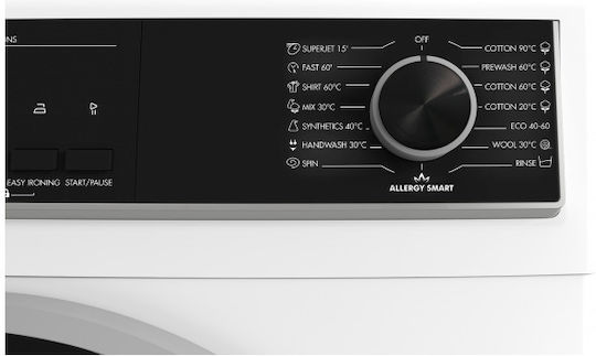 Sharp Πλυντήριο Ρούχων 9kg 1200 Στροφών Advanced Inverter Motor ES-HFB912AWC