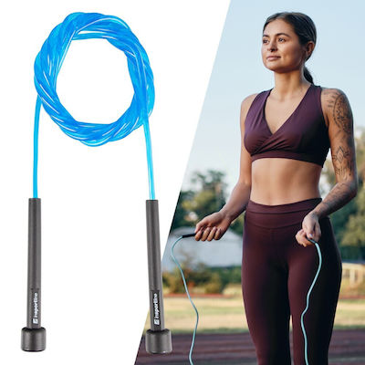 inSPORTline PVC Jump Rope Blue 2.75m