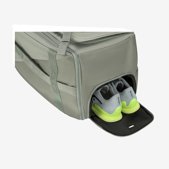 Head Pro Duffle Τσάντα Πλάτης Padel 9 Ρακετών Πράσινη