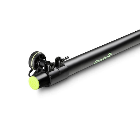 Gravity SP-2332B Σωλήνας Σύνδεσης Ηχείων PA ύψους 82-140cm σε Μαύρο Χρώμα