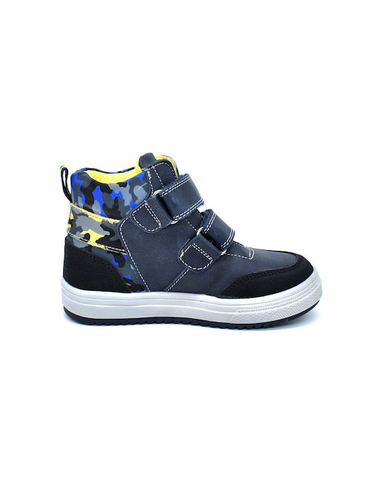 Bibelot 2884-BL Leather anatomic anatomic Children's Boot for boys Blue