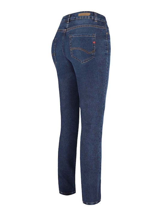 Volcano D-KELY 28 Women's regular waist skinny jeans - Blue