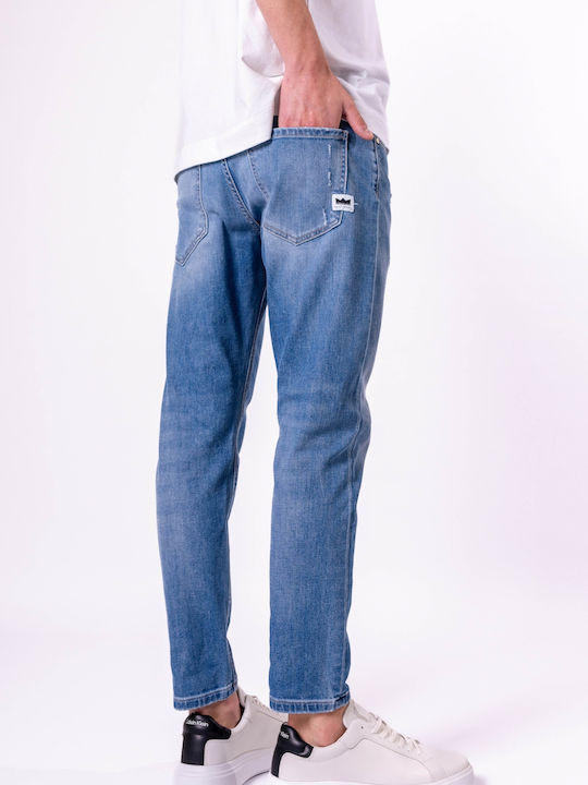 МЪЖКИ ДЪНКИ MALMO -2056 BLUE DENIM PREMIUM ROYAL DENIM