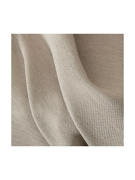 Beauty Home Blackout Curtain with Grommets Glare 8444 Beige 140x270cm