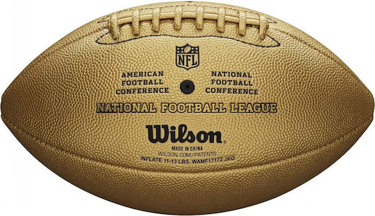 Wilson Duke Metallic Edition Mingea de Rugby Aurie