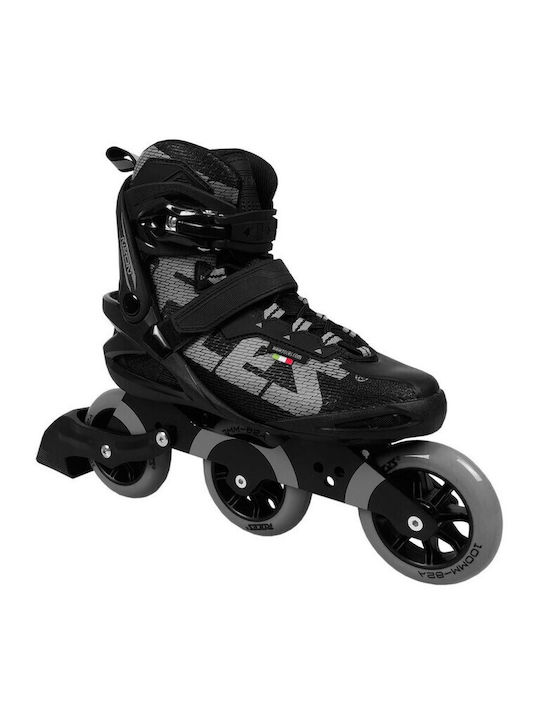 Roces Neon Tif Inline Rollers Μαύρα Ενηλίκων