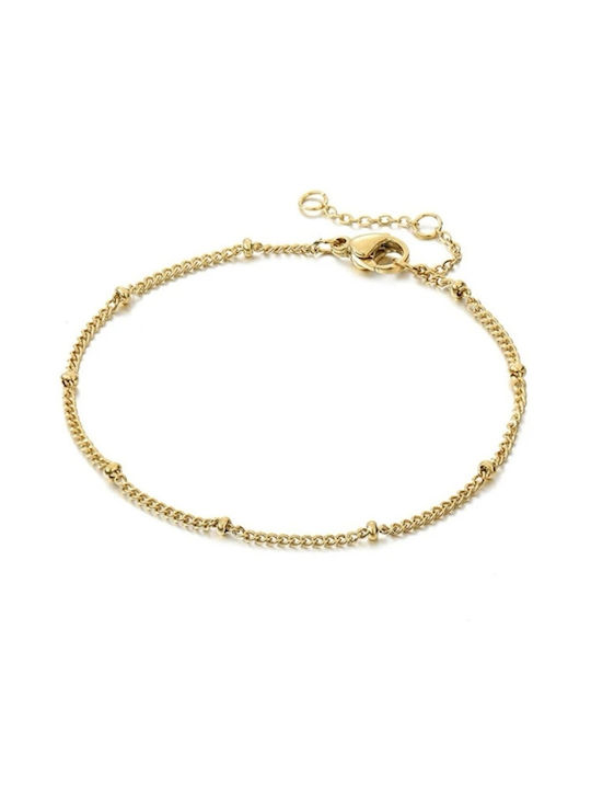 Gold Plated Stainless Steel Bracelet