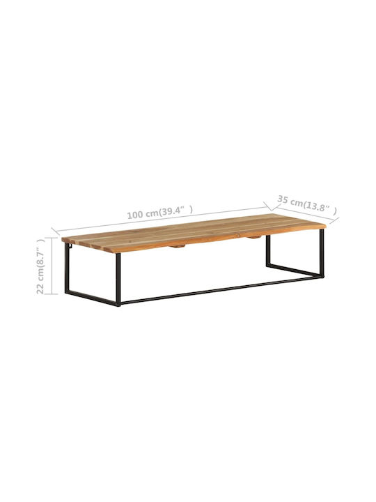 vidaXL Wandhaken 100x22x35cm 1Stück
