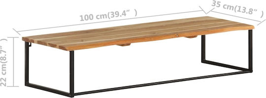vidaXL Wandhaken 100x22x35cm 1Stück