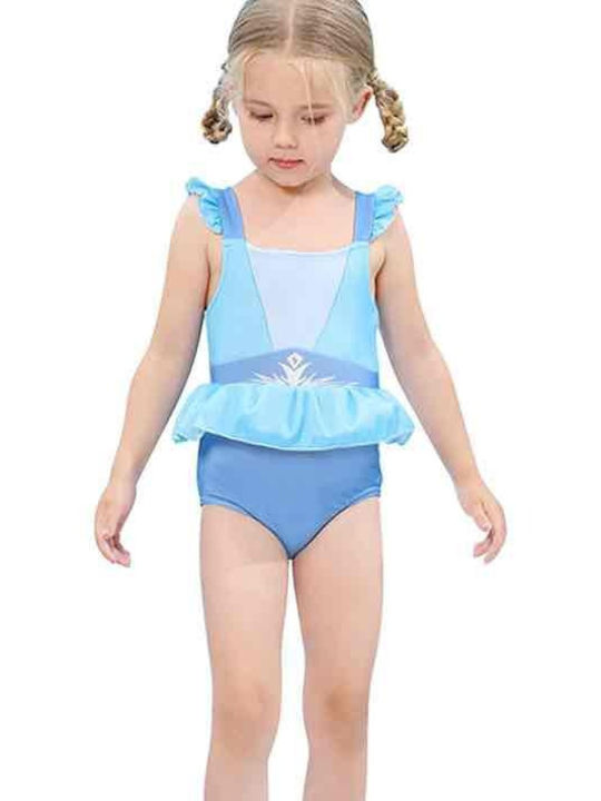 Princess Elsa Frozen swimsuit for kids - Blue