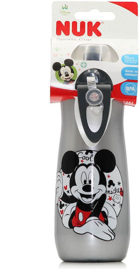 Nuk Sports Cup Mickey Educational Sippy Cup Plastic Gray Disney Mickey Gray for 36m+m+ 450ml
