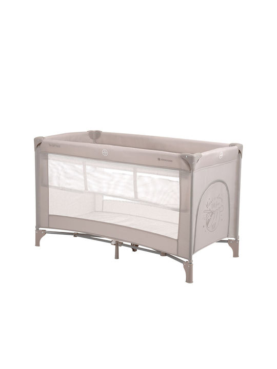 Kikka Boo So Gifted Playpen 2 Levels with Mattress Beige 124x64cm