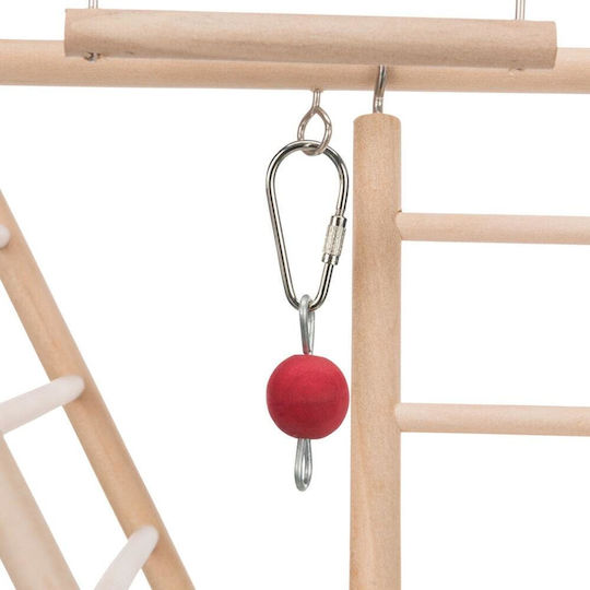 Trixie Wooden Bird Cage Game Staircase 44x44cm