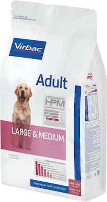 Virbac Adult Large & Medium 3kg Dry Food for Adult Dogs of Medium & Large Breeds