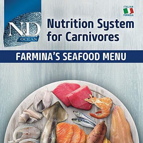 Farmina N&D Ocean Ancestral Grain Medium & Maxi 2.5kg Trockenfutter mit wenig Getreide für erwachsene Hunde mittlerer & großer Rassen mit Fisch