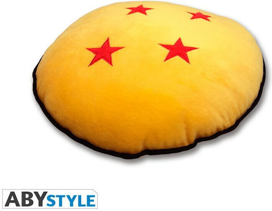 Abysse Kids Round Throw Pillow Dragon Ball 35cm Orange