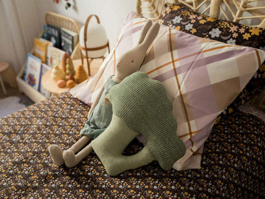 Lorena Canals Kids Decorative Pillow Brucy The Broccoli Green 35x35cm