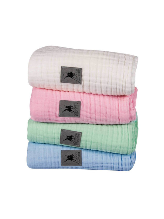 Greenwich Polo Club Blanket Cot 2994 Fleece Pink 105x150cm