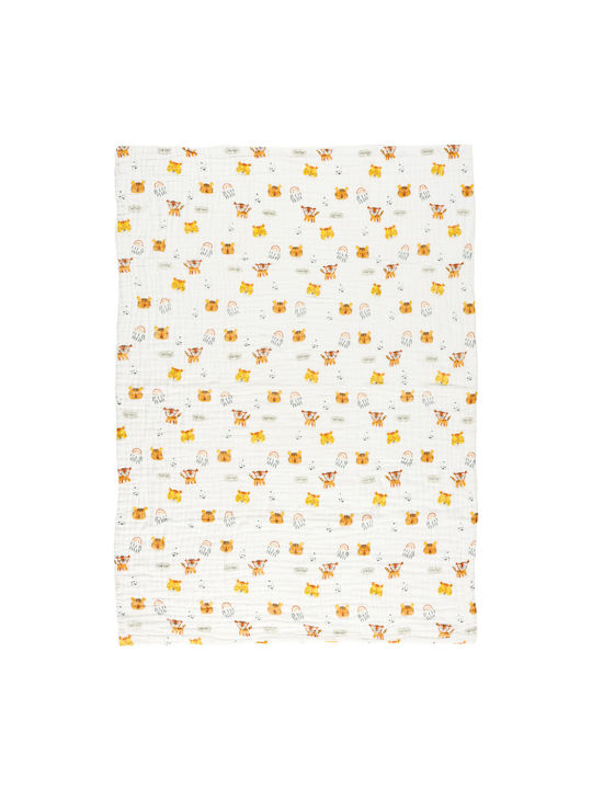 Das Home Pătură Pepinieră Swaddling pături 6622 100% bumbac Portocaliu 80x105cm