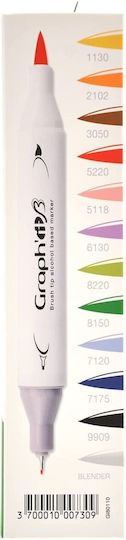 Graph' it Essential Set Marker 12mm Mehrfarbig 12Stück