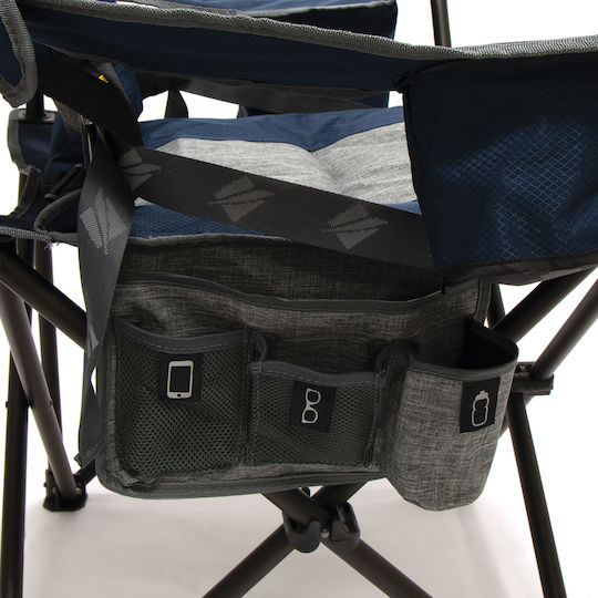 OZtrail Goliath Arm Chair Beach Blue 103x62x109cm