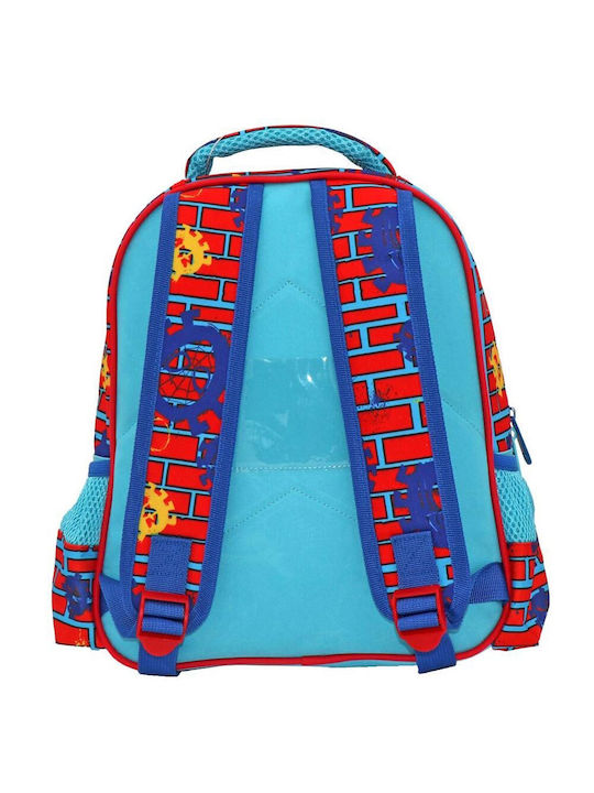 Must Spiderman On The Wall School Bag Backpack Kindergarten Multicolored