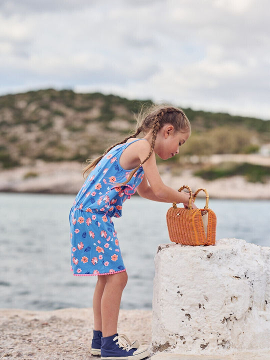 Kids' Fabric Jumpsuit Shorts/Bermudas Blue