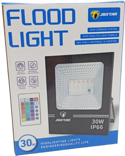 Waterproof LED Floodlight 30W RGB IP66