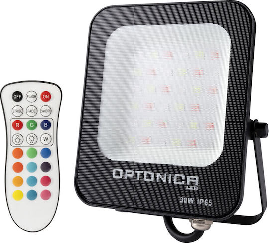 Optonica Wasserdicht LED Flutlicht 30W RGB IP65