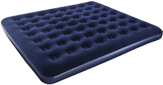 Bestway Inflatable Camping Air Mattress King Size with Integrated Pump Pavilo 203x183x22cm