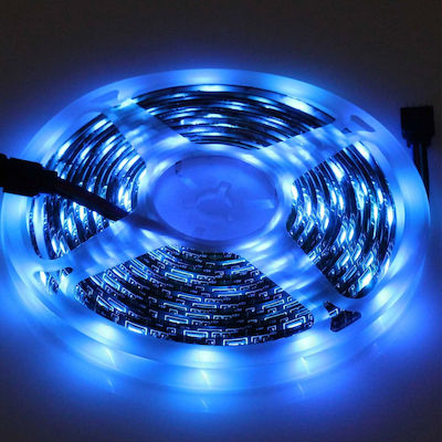 Αδιάβροχη Ταινία LED Τροφοδοσίας USB (5V) RGB Μήκους 2x5m με Τηλεχειριστήριο Τύπου SMD5050