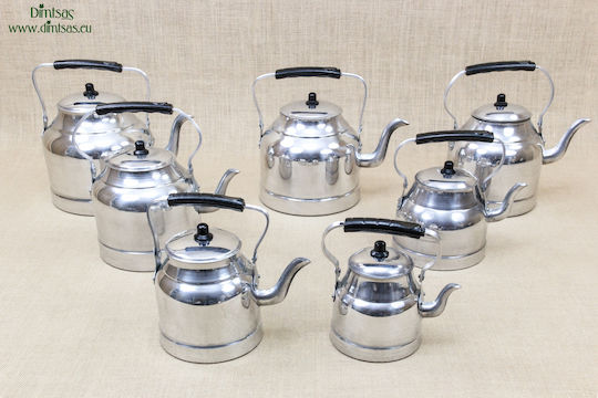 Viosarp Τσαγιέρα Αλουμινίου Ασημί