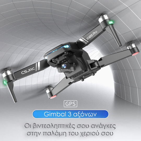 ToySky CSJRC S189 Pro Drone 5G with 4K Camera and Controller