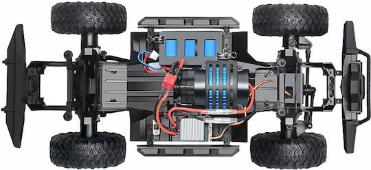 Amewi Dirt Pickup Crawler LiIon Ferngesteuertes Auto Raupenfahrzeug 4WD Schwarz