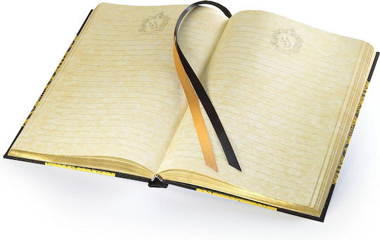 The Noble Collection Harry Potter Carnet Cu dungi Galben