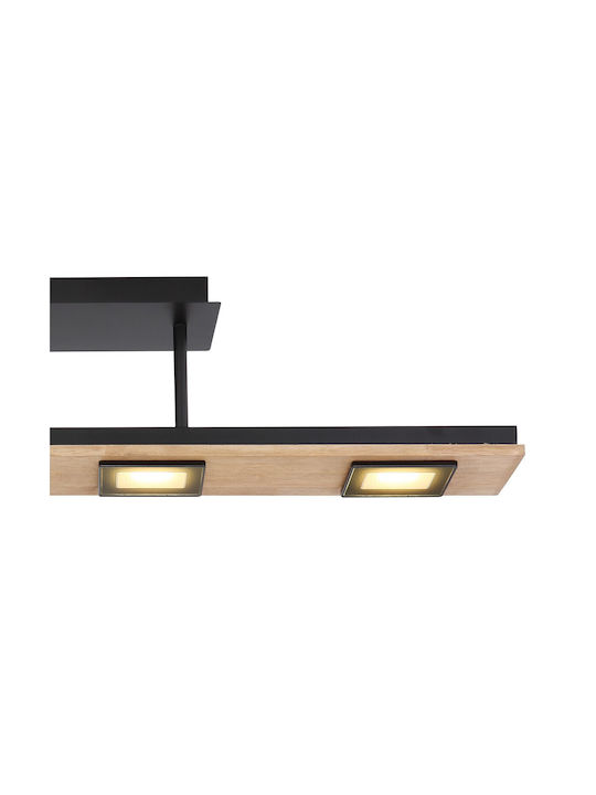 Globo Lighting Joya Ceiling Mount Light 80cm Beige with Integrated LED