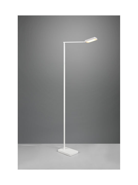 Trio Lighting Pavia LED Floor Lamp H130xW16cm. White