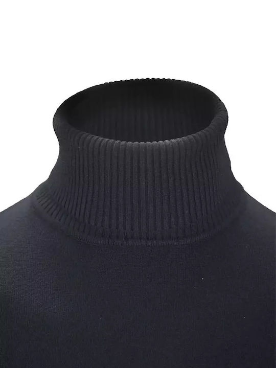 Beneto Maretti Men's Black Knitted Turtleneck W18-KN-194-Black