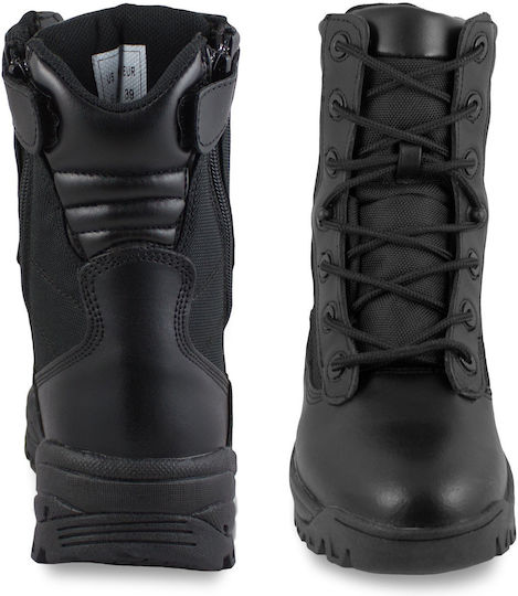 Mil-Tec Military Boots Leather Black 12822202