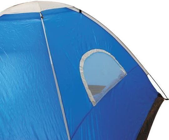 Panda Nova Summer Camping Igloo Tent Blue for 4 People 240x210x145cm
