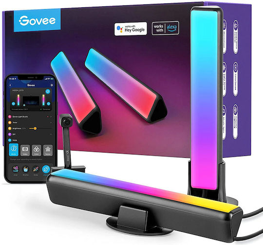 Govee DreamView P1 Декоративна Лампа Барове Черен 2бр