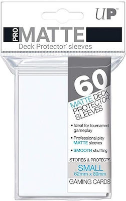 Ultra Pro Game Accessory Pro-Matte Small Card Sleeves White 62x89mm 60τμχ 84022