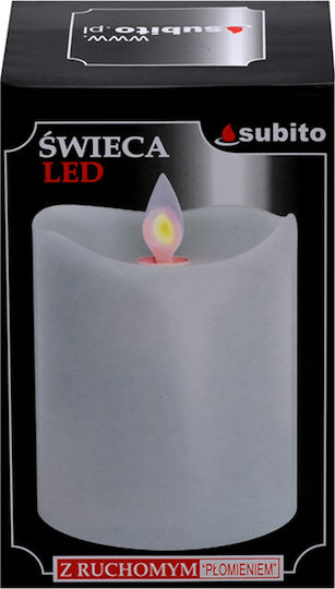 Subito Subito Lustră Decorativă Lumânare Alb