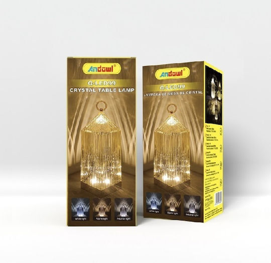 Andowl Dekorative Lampe Gold